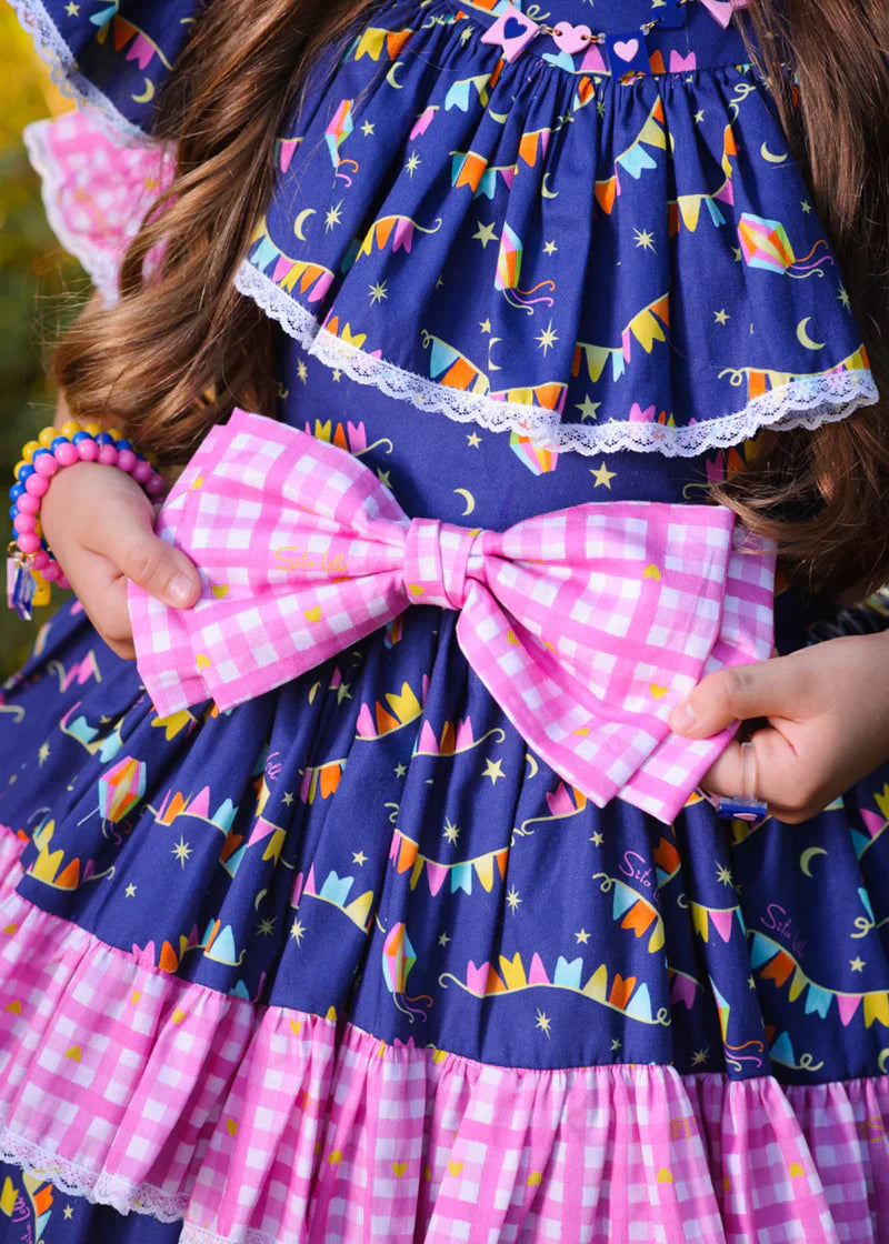 Conjunto Vestidos Juninos Mãe e Filha – Noite do Arraiá Infantil